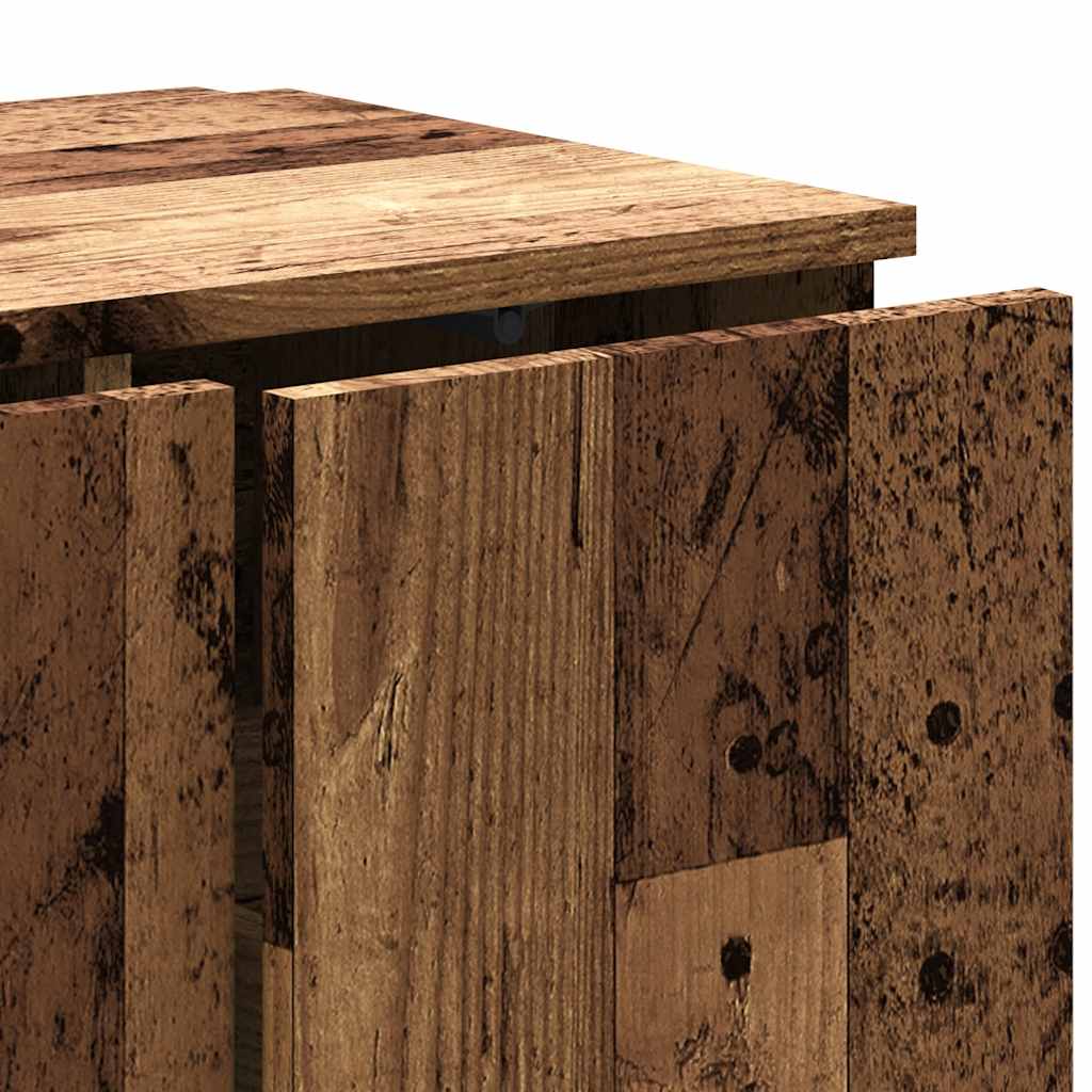 televizoriaus spintelė Old Wood 80x34x30 cm Engineered Wood