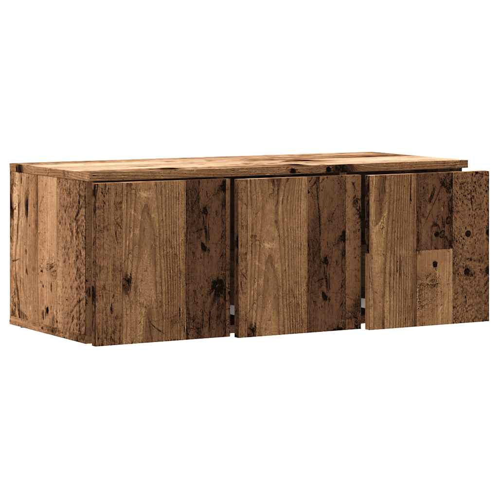 televizoriaus spintelė Old Wood 80x34x30 cm Engineered Wood