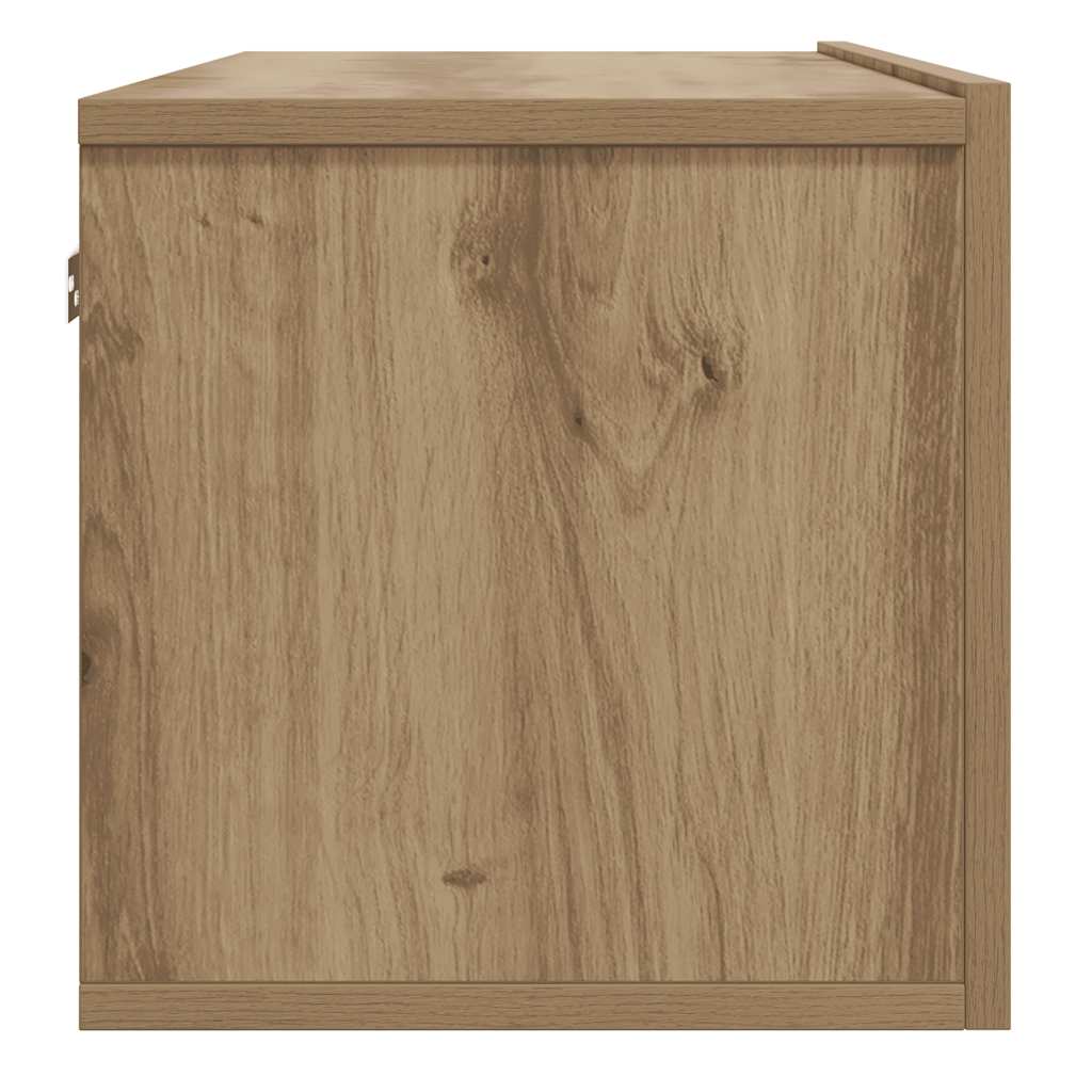 Sieninė TV spintelė, artisano, 100x30x30cm, apdirbta mediena