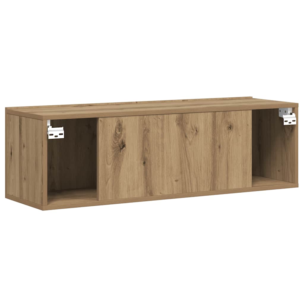 Sieninė TV spintelė, artisano, 100x30x30cm, apdirbta mediena