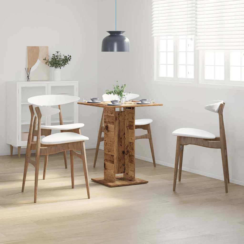Bistro stalas Old Wood 60x60x75 cm Engineered Wood