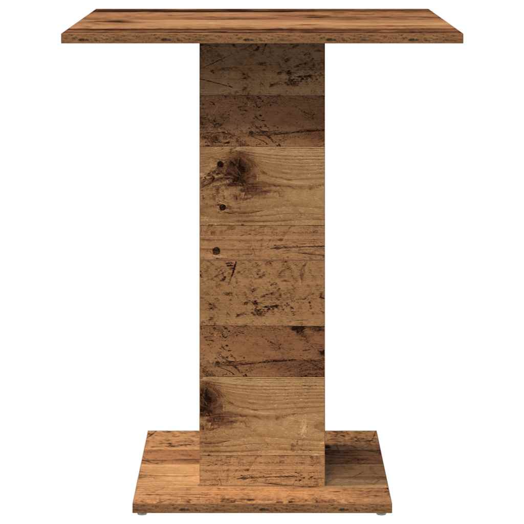 Bistro stalas Old Wood 60x60x75 cm Engineered Wood