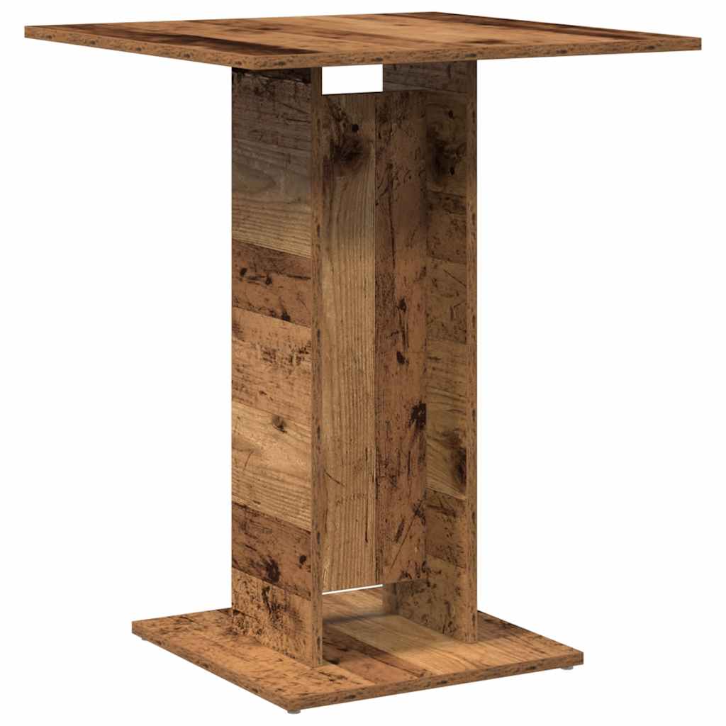 Bistro stalas Old Wood 60x60x75 cm Engineered Wood
