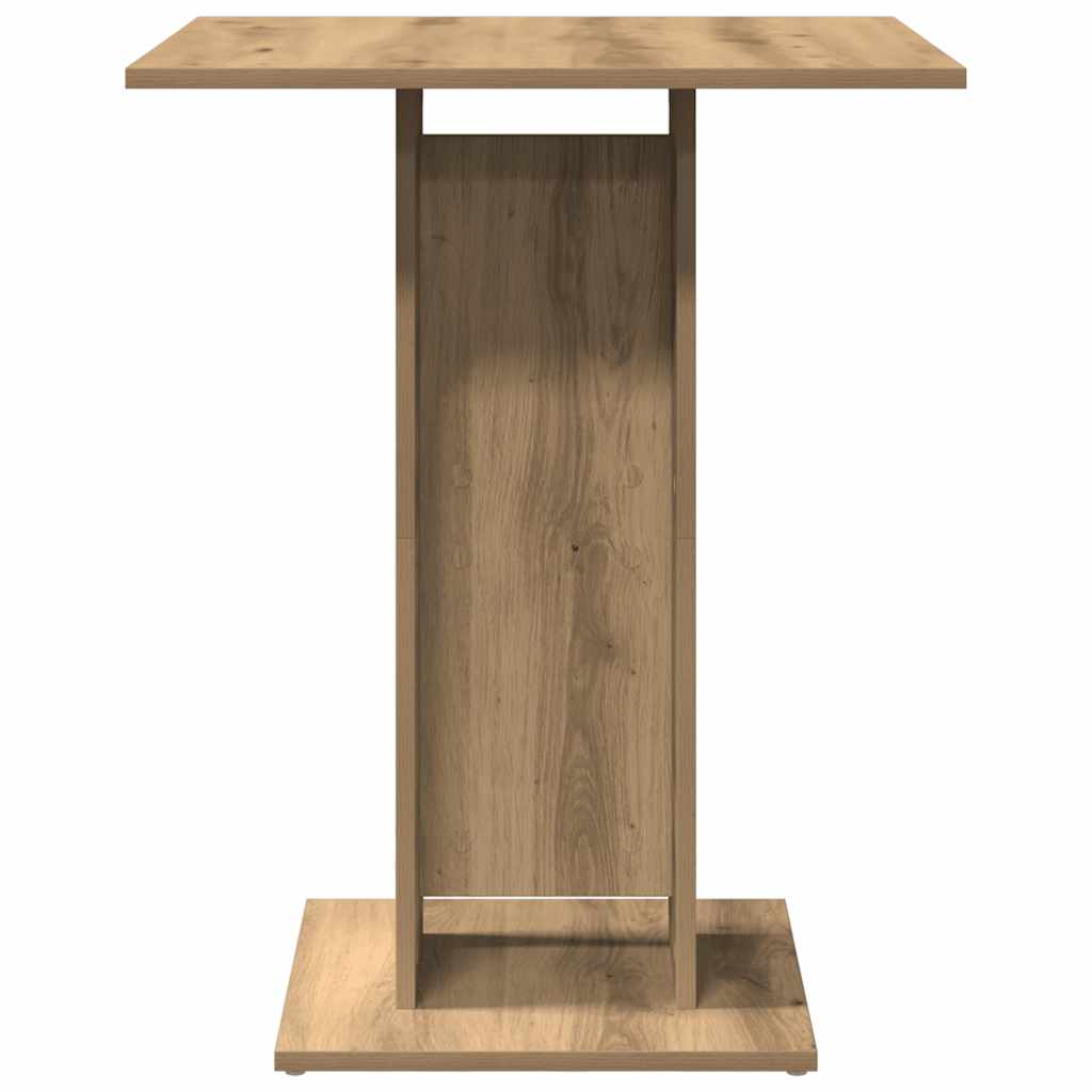Bistro table, artisan oak, 60x60x75cm, wood