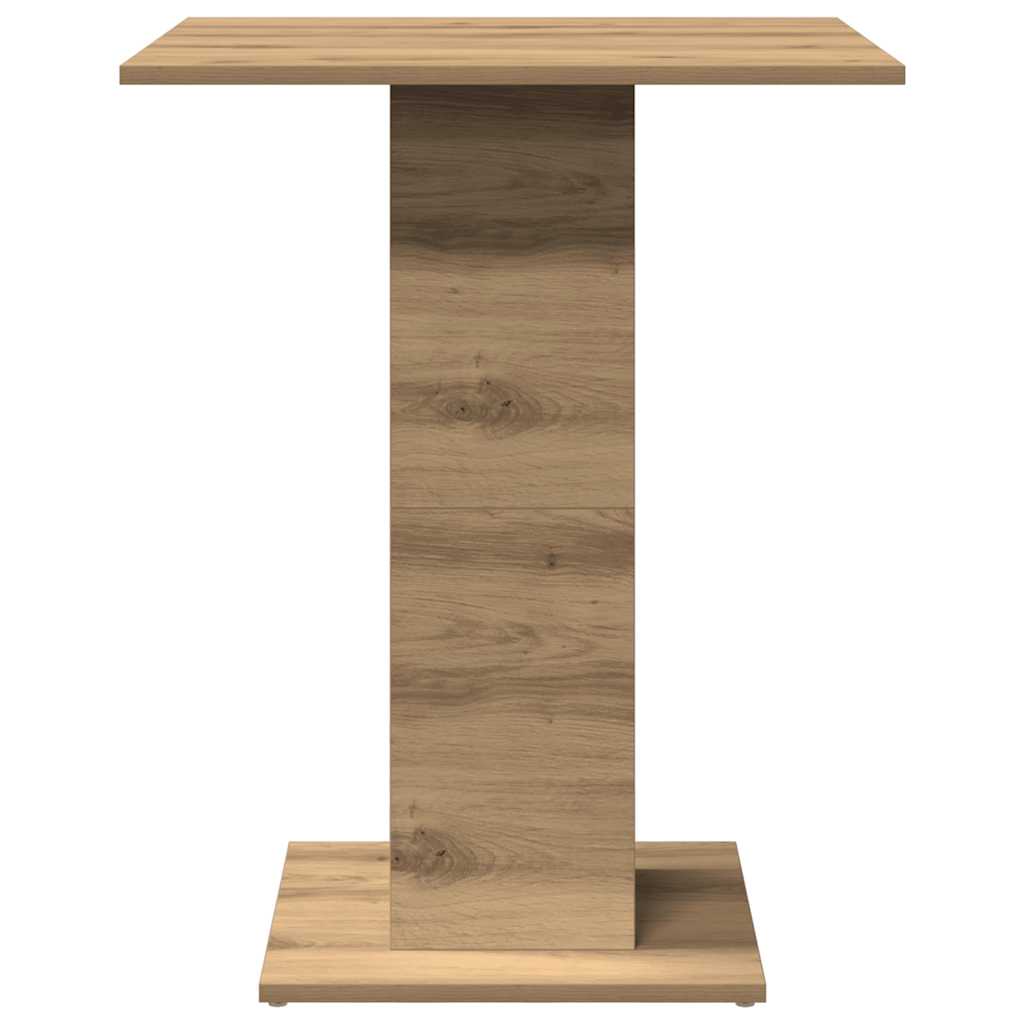 Bistro table, artisan oak, 60x60x75cm, wood