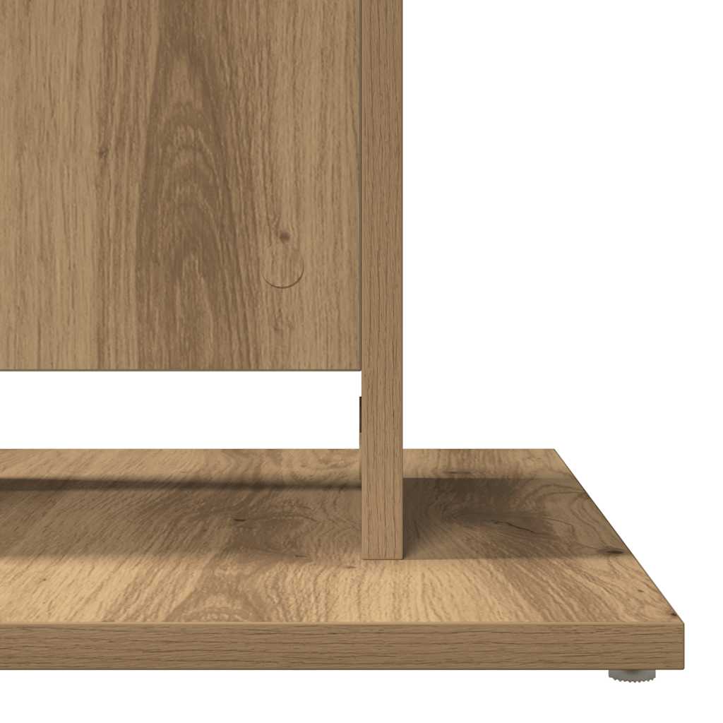 Bistro table, artisan oak, 60x60x75cm, wood