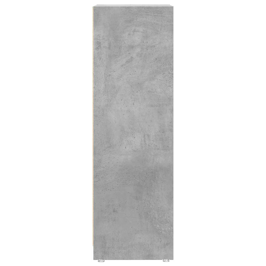 Vonios kambario spintelė, betono pilka, 30x30x95cm, MDP