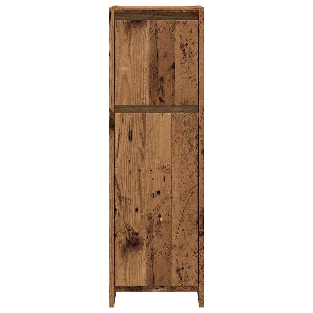 Vonios spintelė Old Wood 30x30x95 cm Engineered Wood