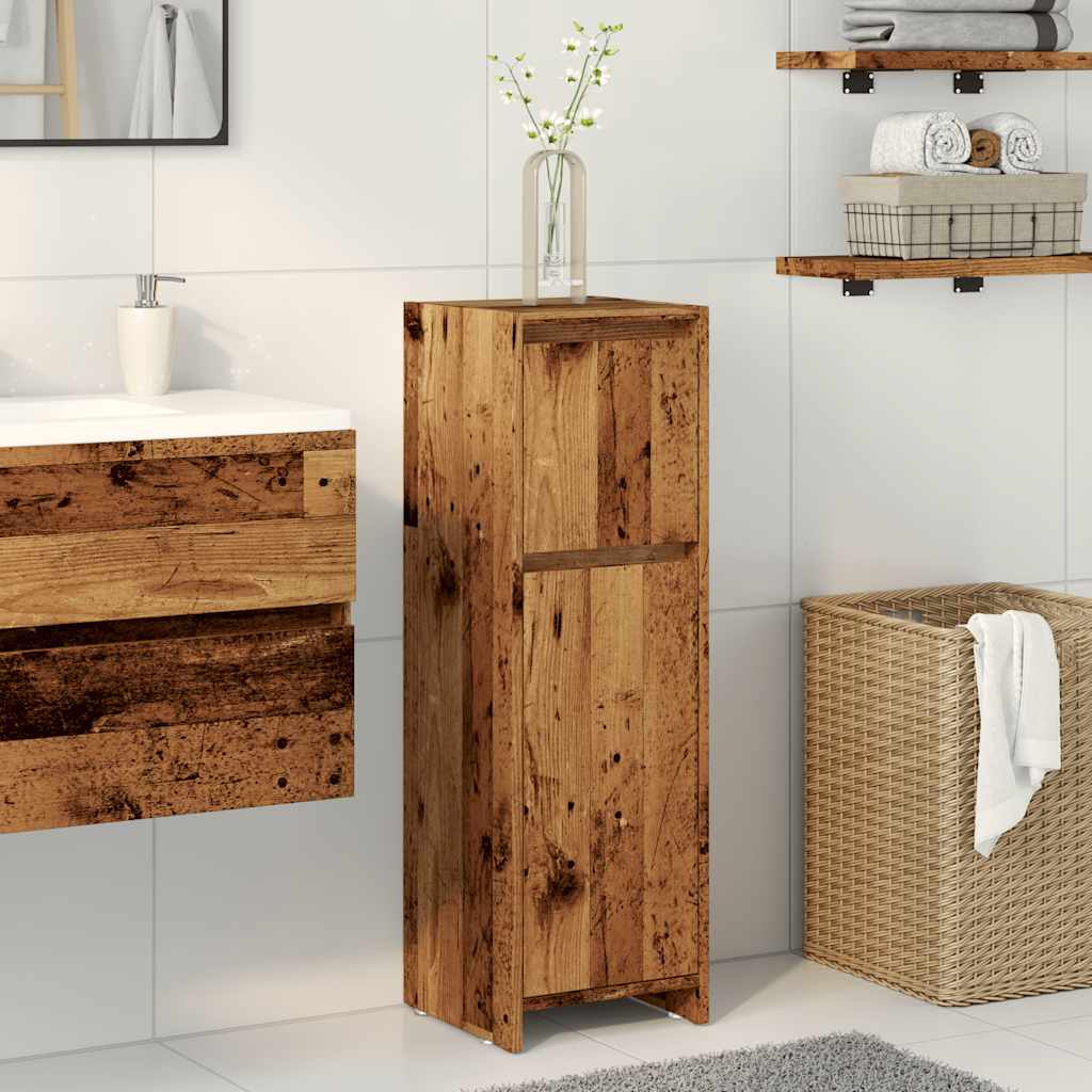 Vonios spintelė Old Wood 30x30x95 cm Engineered Wood