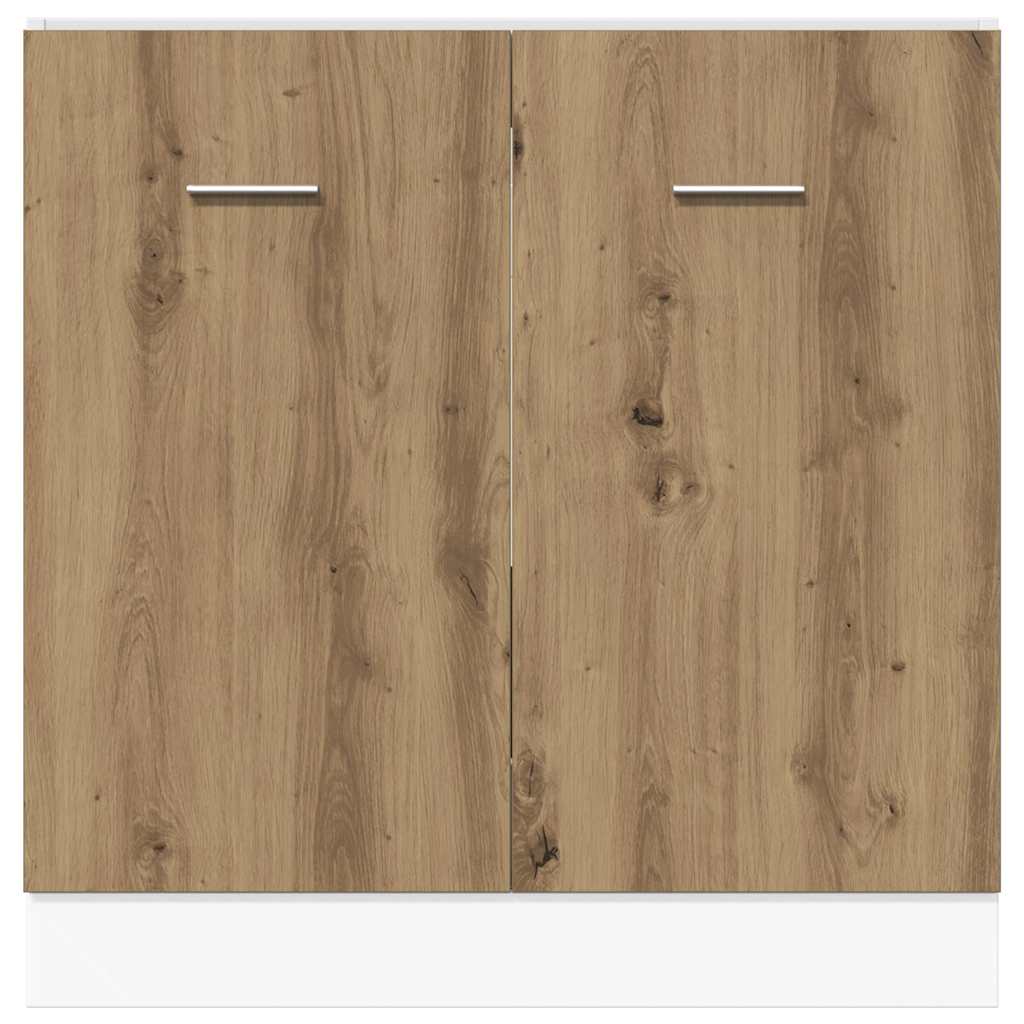 Base cabinet for a sink, "Lyon", artisan, 80x46x81.5cm