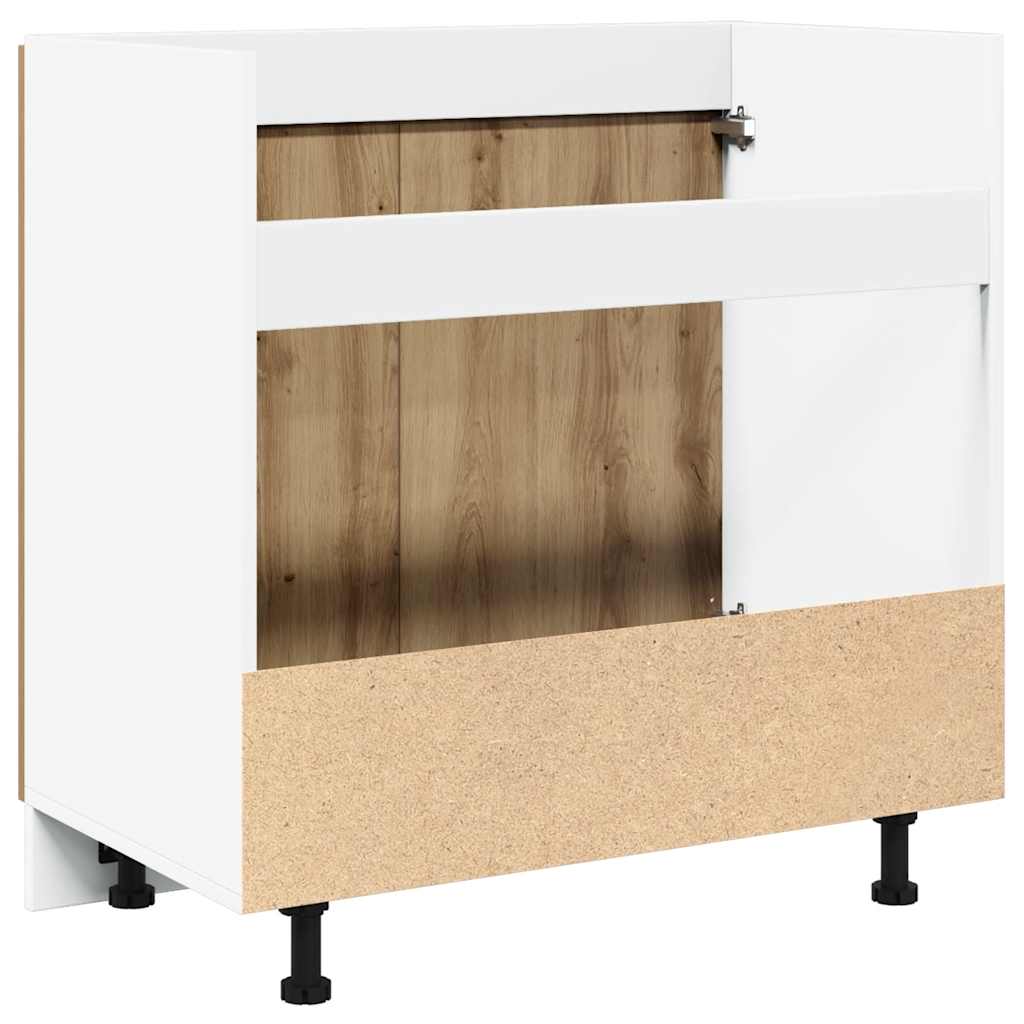 Base cabinet for a sink, "Lyon", artisan, 80x46x81.5cm