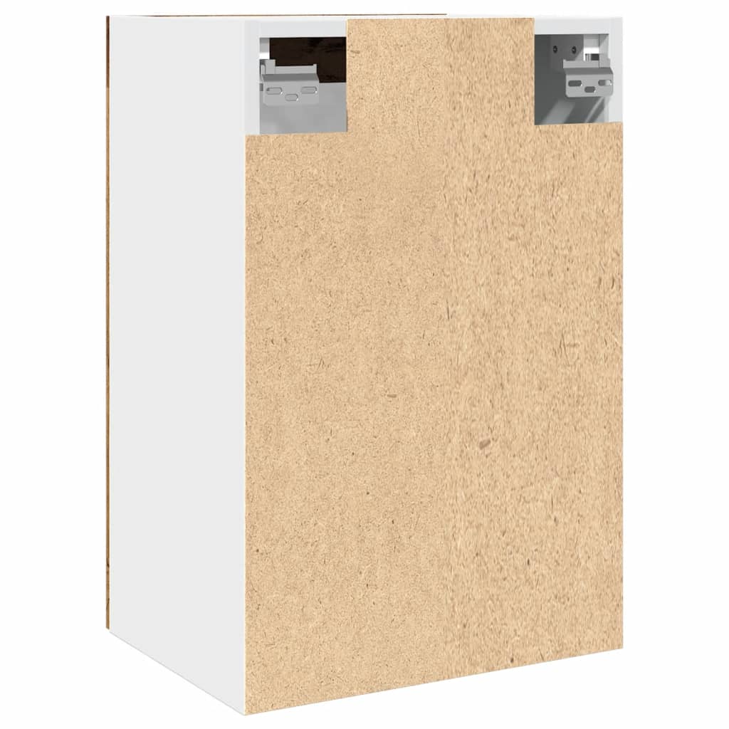 Wall-mounted glass cabinet, "Lyon", wooden, 40x31x60cm