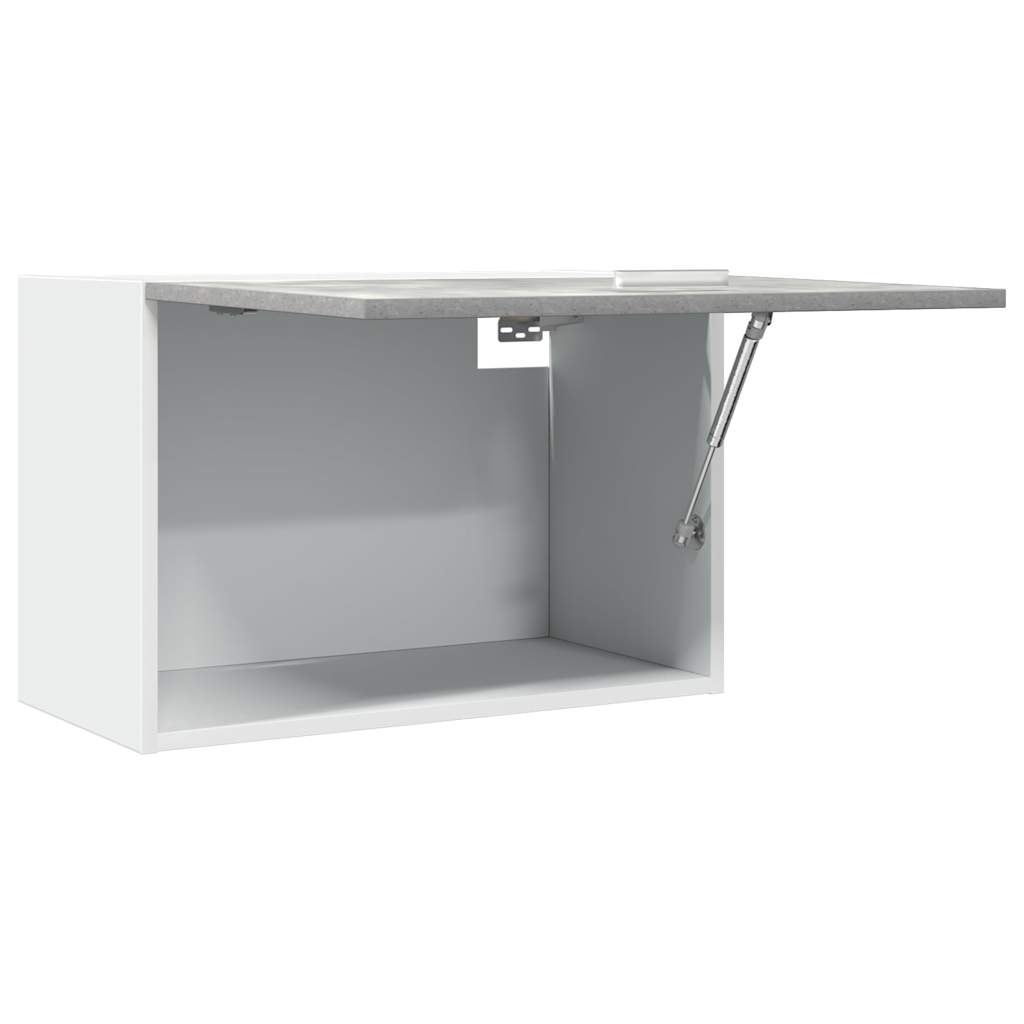 Wall cabinet, "Lyon", concrete grey, 60x31x40cm