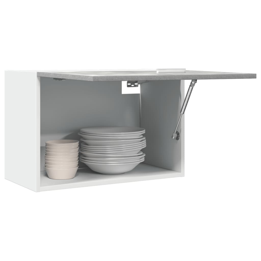 Wall cabinet, "Lyon", concrete grey, 60x31x40cm