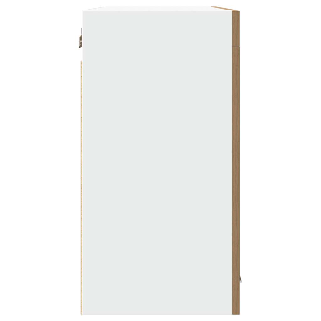 Wall-mounted glass cabinet, "Lyon", artisan, 80x31x60cm