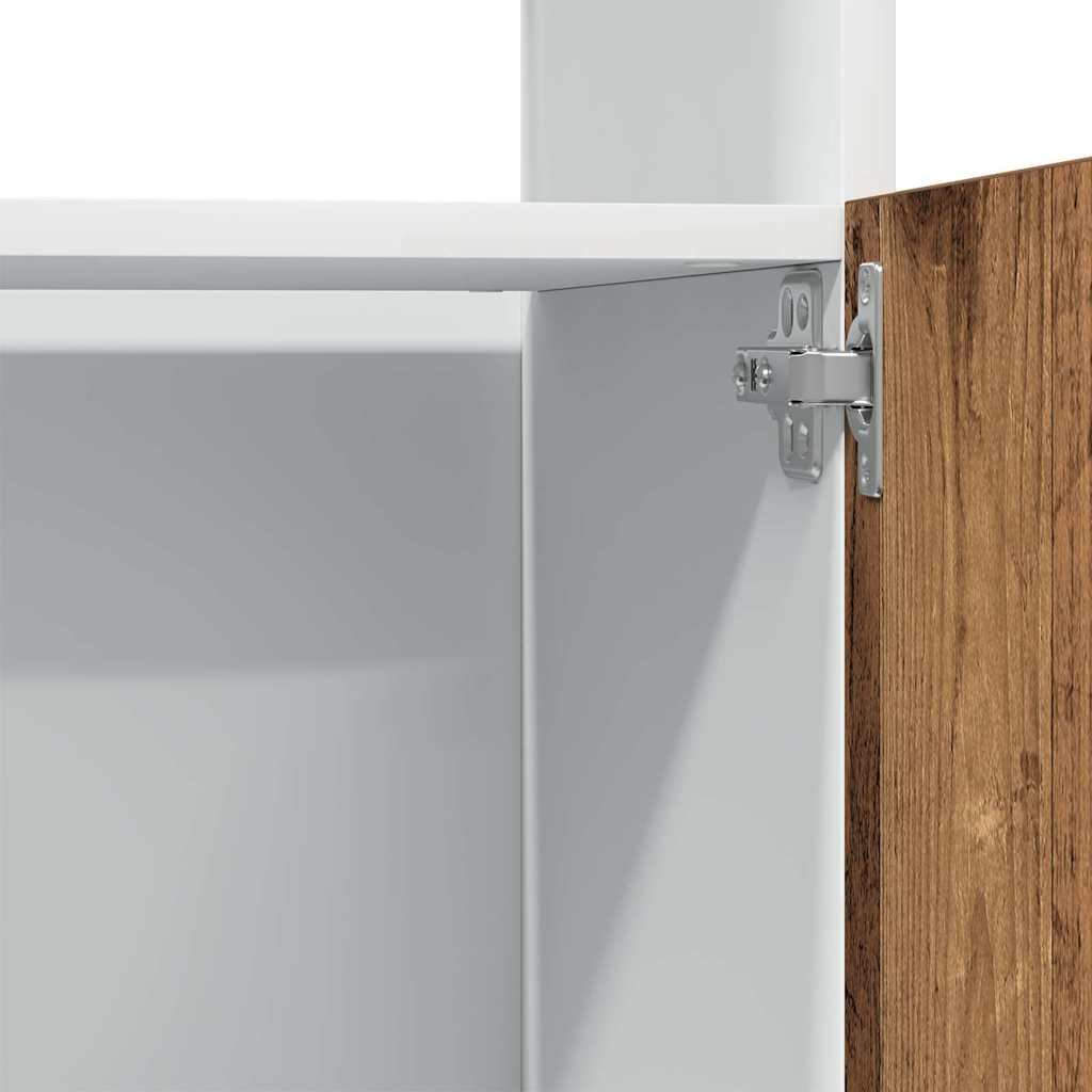 Microwave cabinet, "Lyon", wood, 60x57x207cm
