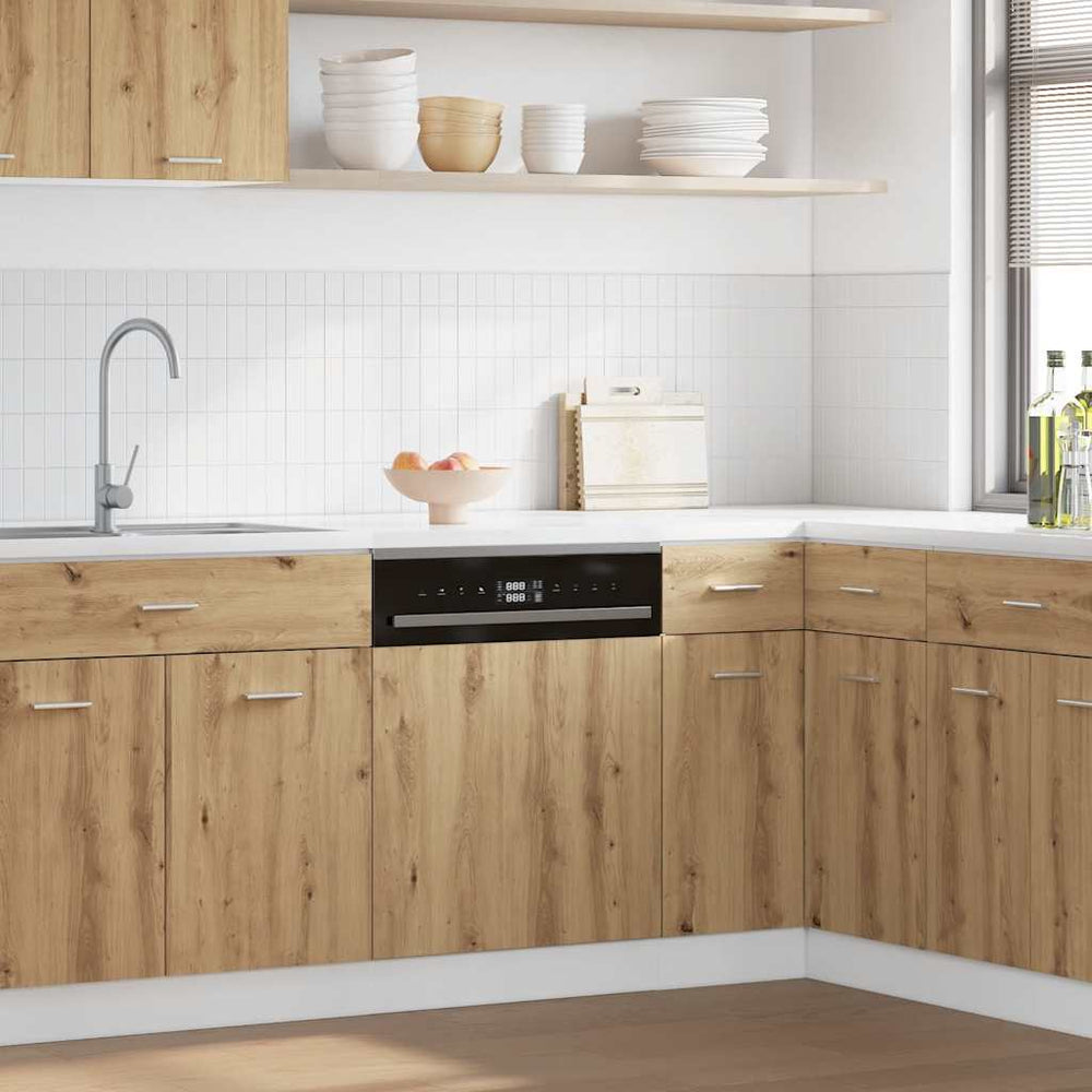 Dishwasher panel "Lyon" Artisan Oak Engineered Wood