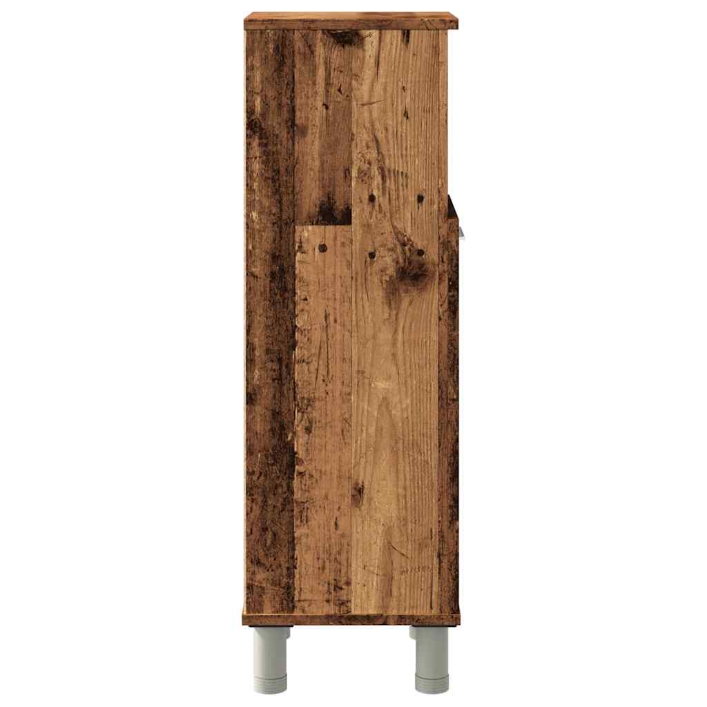 Vonios spintelė Old Wood 30x30x95 cm Engineered Wood