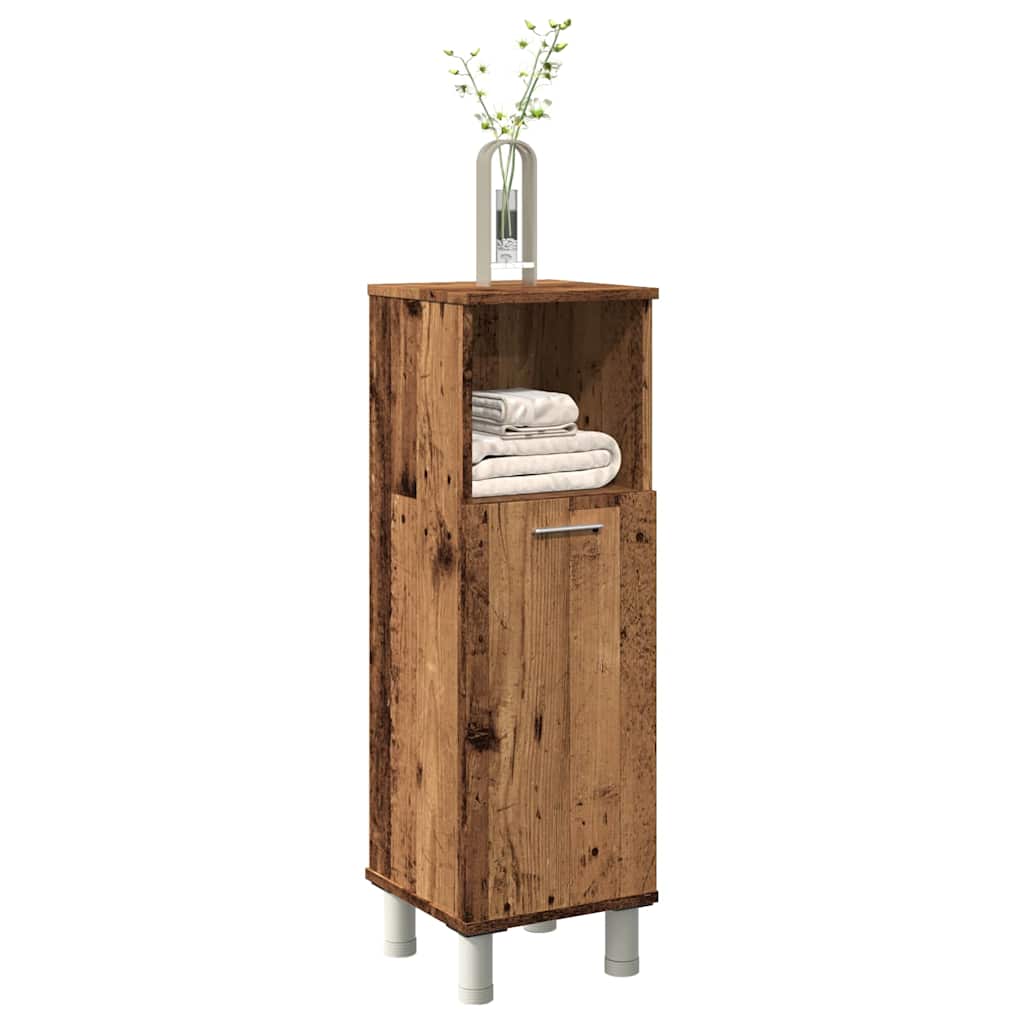 Vonios spintelė Old Wood 30x30x95 cm Engineered Wood