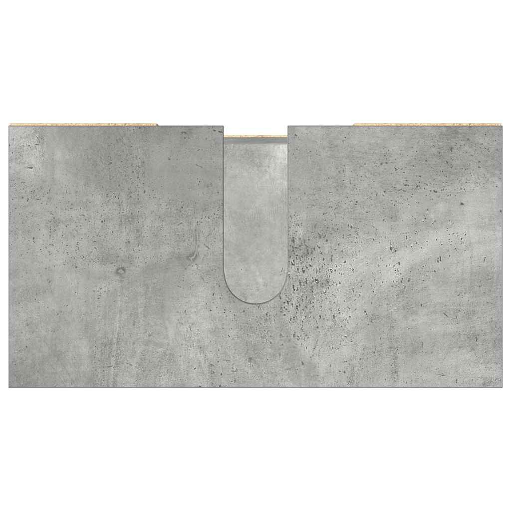 Vonios kambario spintelė, betono pilka, 60x32x53,5cm, MDP