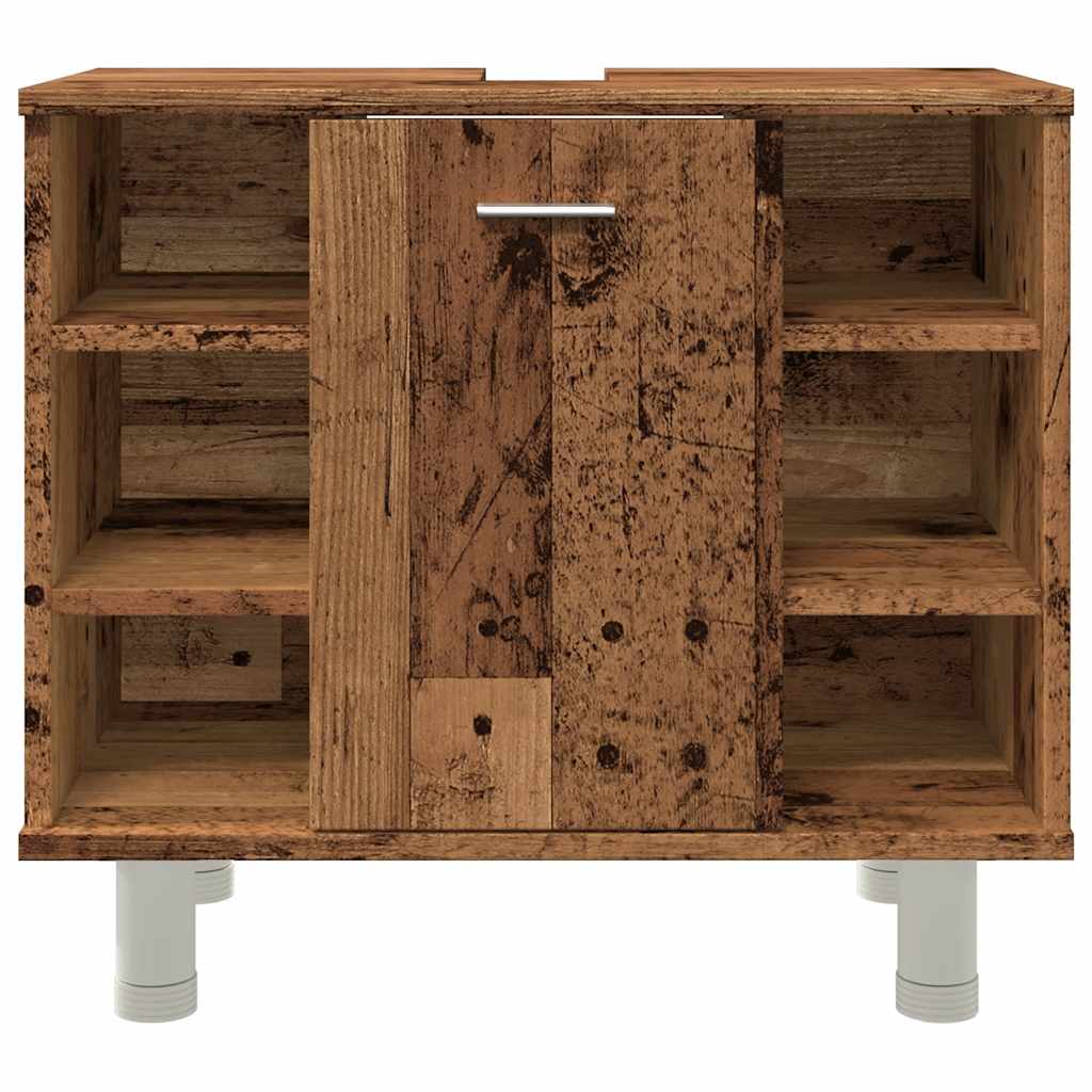Vonios spintelė Old Wood 60x32x53,5 cm Engineered Wood