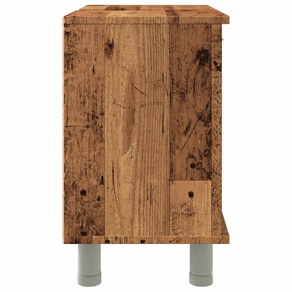 Vonios spintelė Old Wood 60x32x53,5 cm Engineered Wood