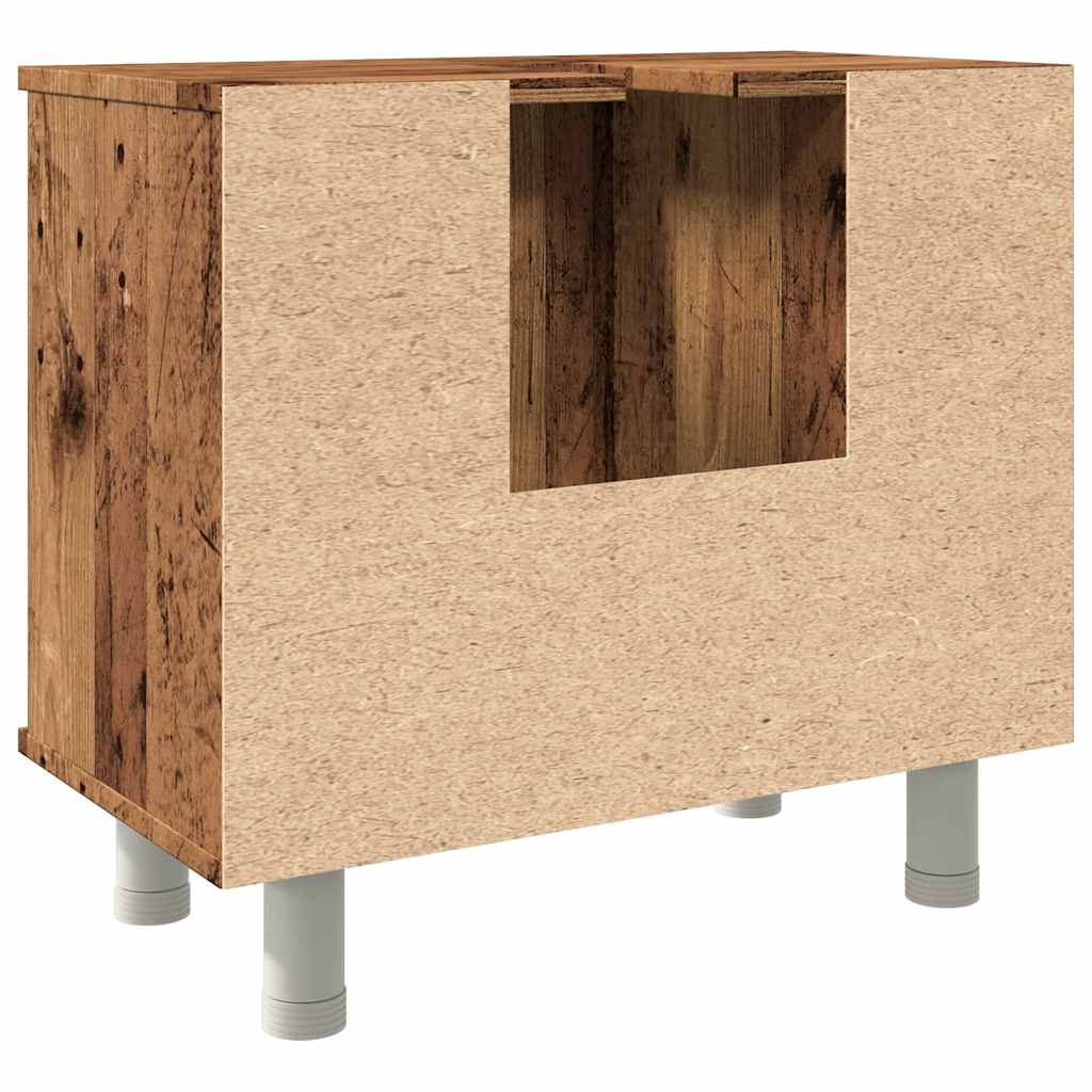 Vonios spintelė Old Wood 60x32x53,5 cm Engineered Wood