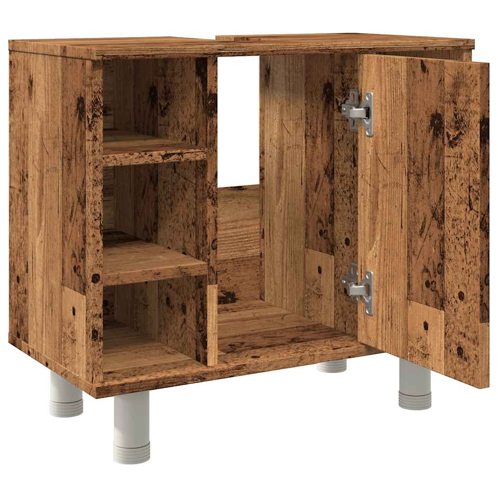 Vonios spintelė Old Wood 60x32x53,5 cm Engineered Wood