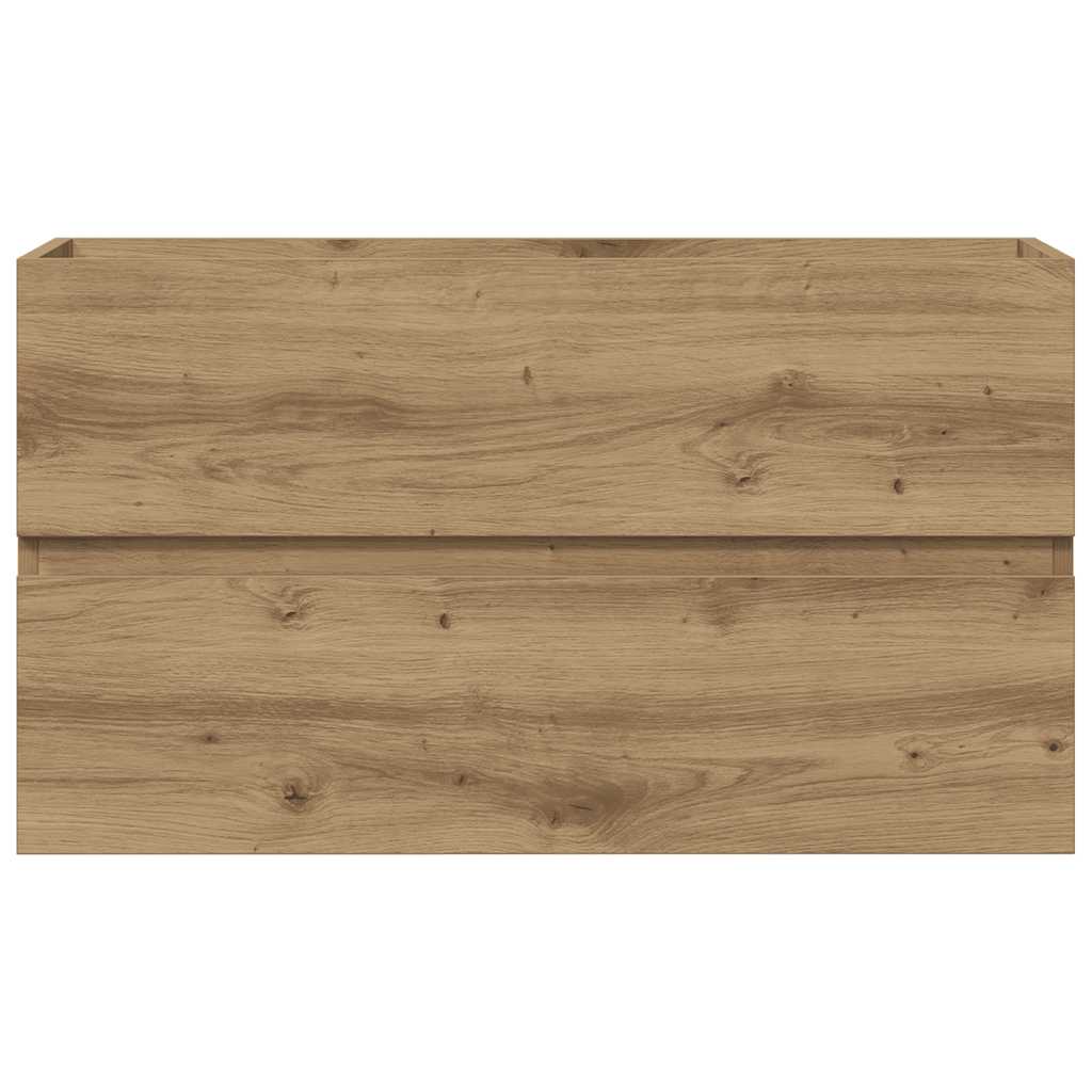 Spintelė praustuvui, artisano ąžuolo, 90x38,5x45cm, mediena