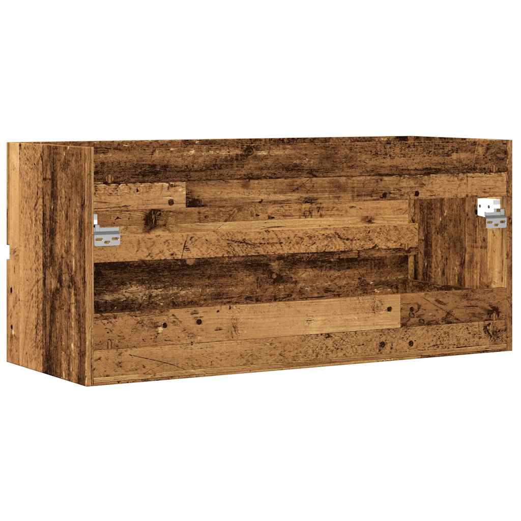 Spintelė praustuvui, medienos, 100x38,5x45cm, apdirbta mediena