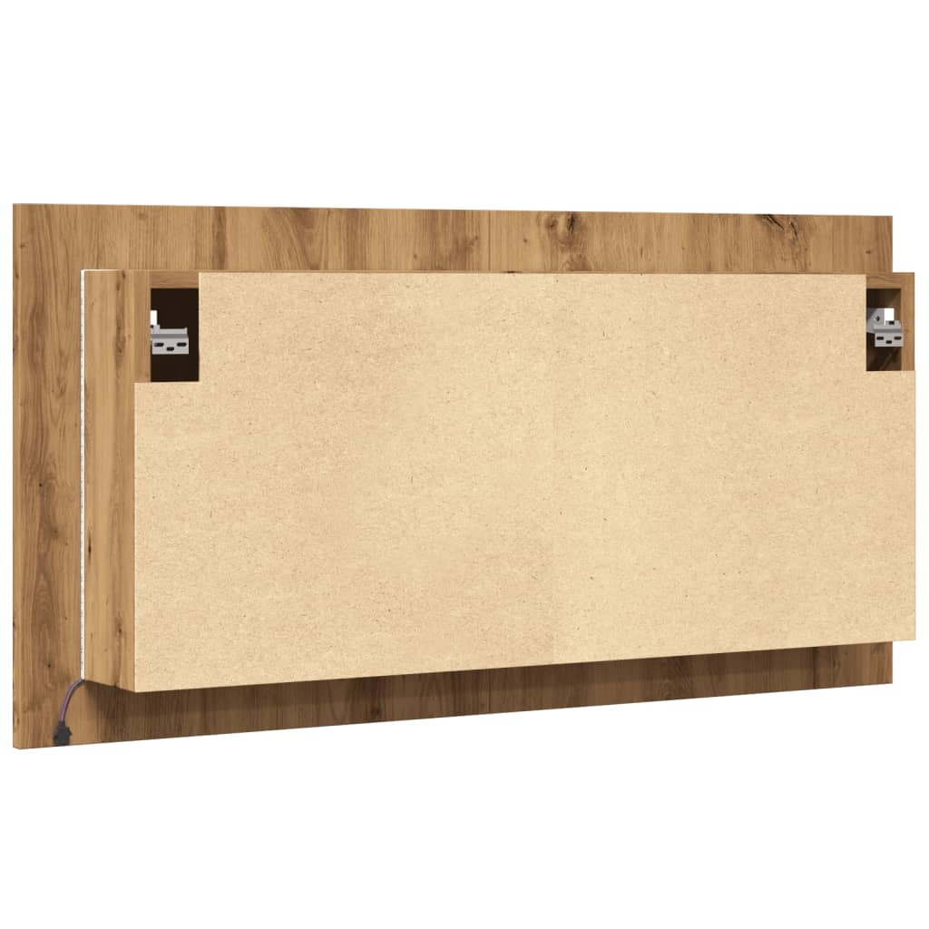 Veidrodinė LED spintelė, artisano, 90x12x45cm, mediena