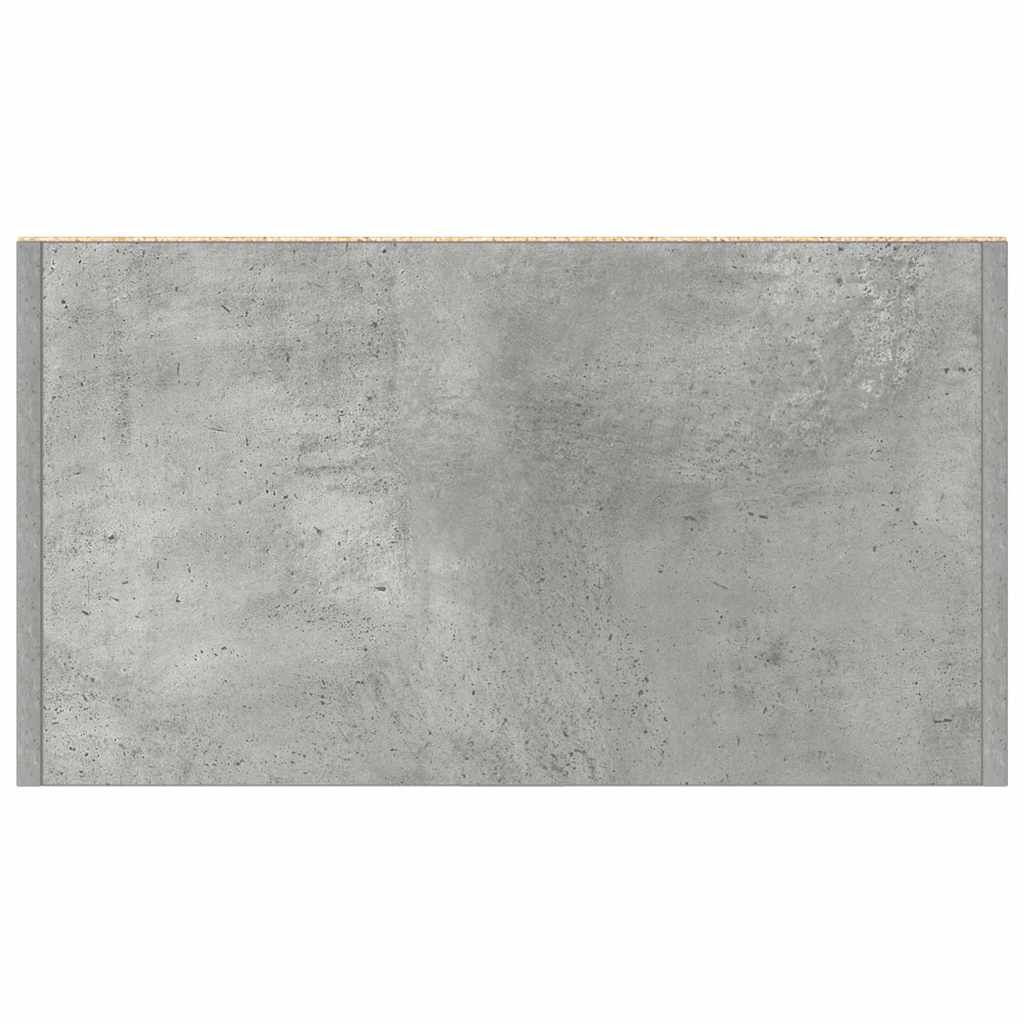 Vonios kambario spintelė, betono pilka, 60x33x80cm, MDP