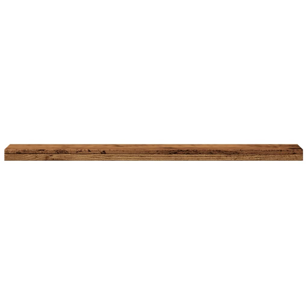 Sieninės lentynos, 4vnt., medienos, 40x10x1,5cm, mediena