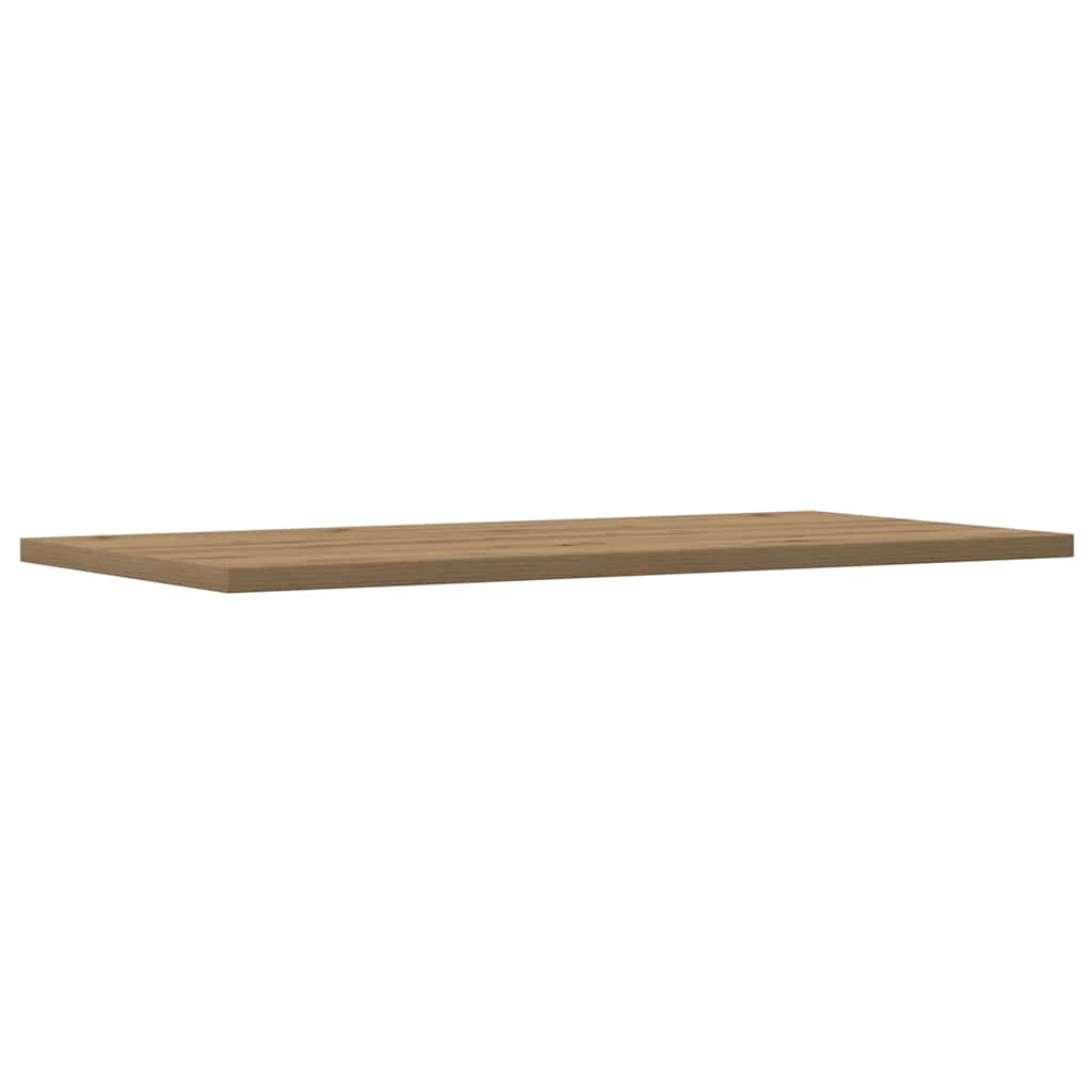 Sieninės lentynos, 4vnt., artisano ąžuolo, 60x30x1,5cm, mediena