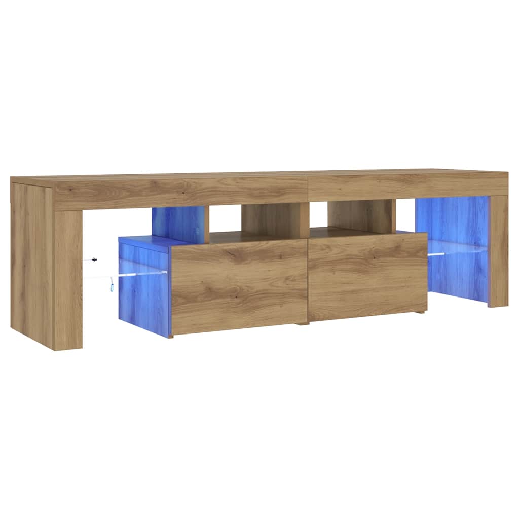 LED TV skapītis, artisano, 140x36,5x40cm, koks