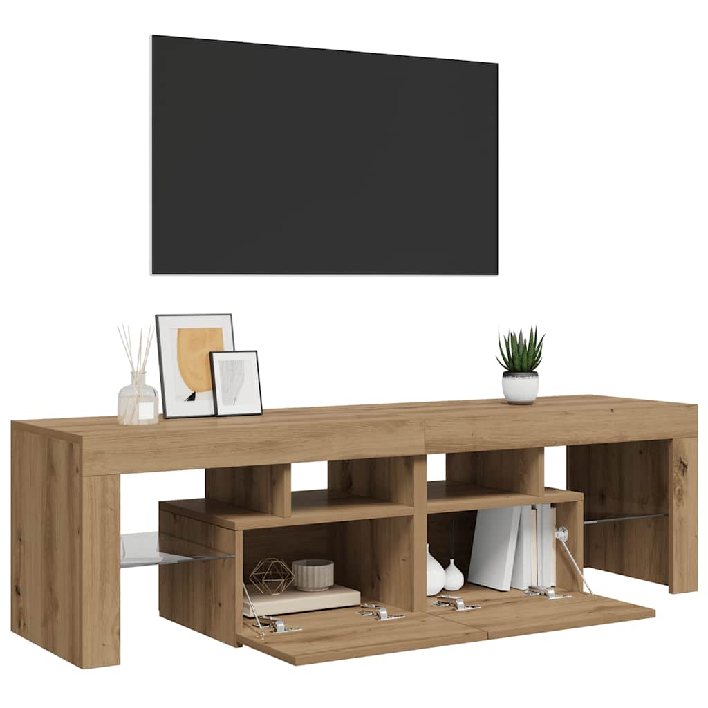 LED TV skapītis, artisano, 140x36,5x40cm, koks