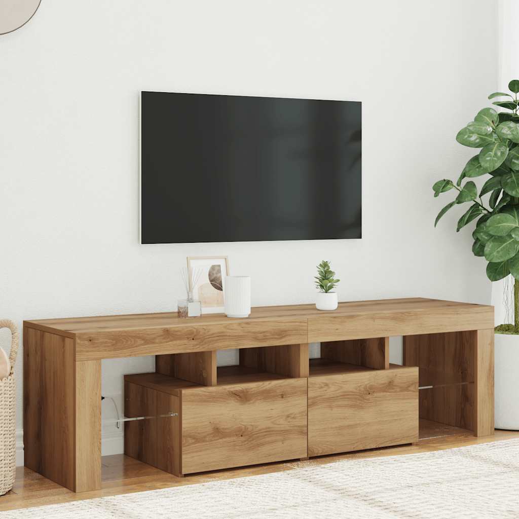LED TV skapītis, artisano, 140x36,5x40cm, koks