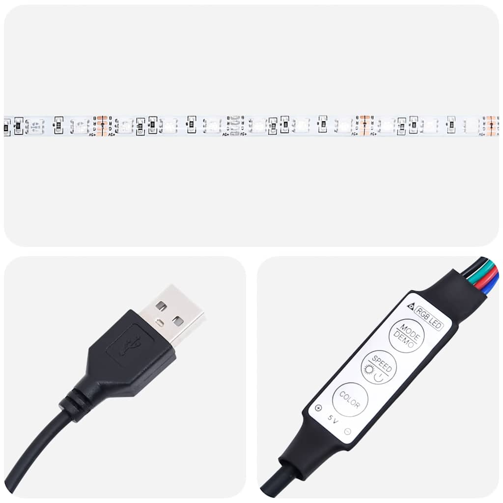 Televizoriaus spintelė su LED, artisano, 90x35x40cm, mediena