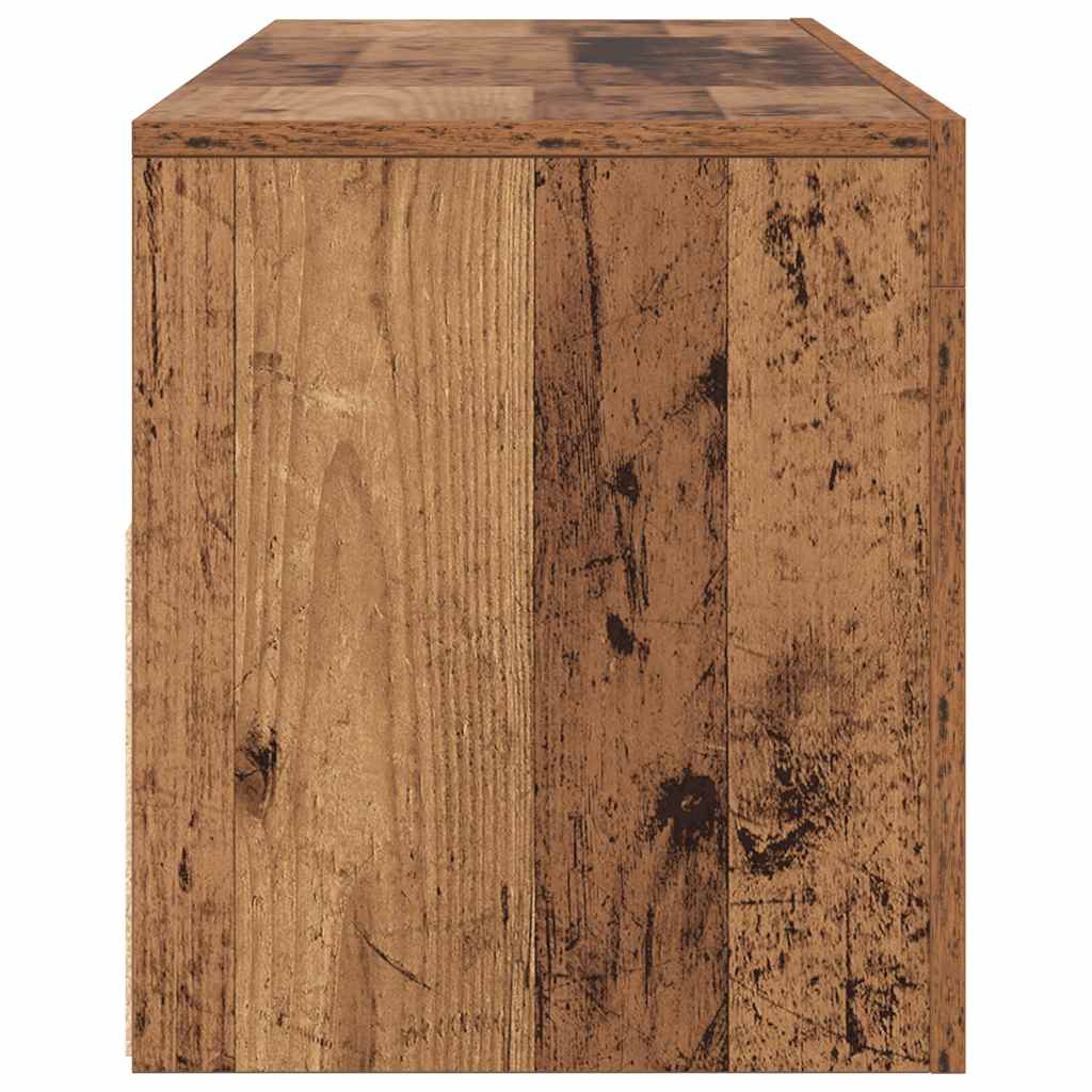 TV cabinet with LED, wood, 120x35x40cm, wooden