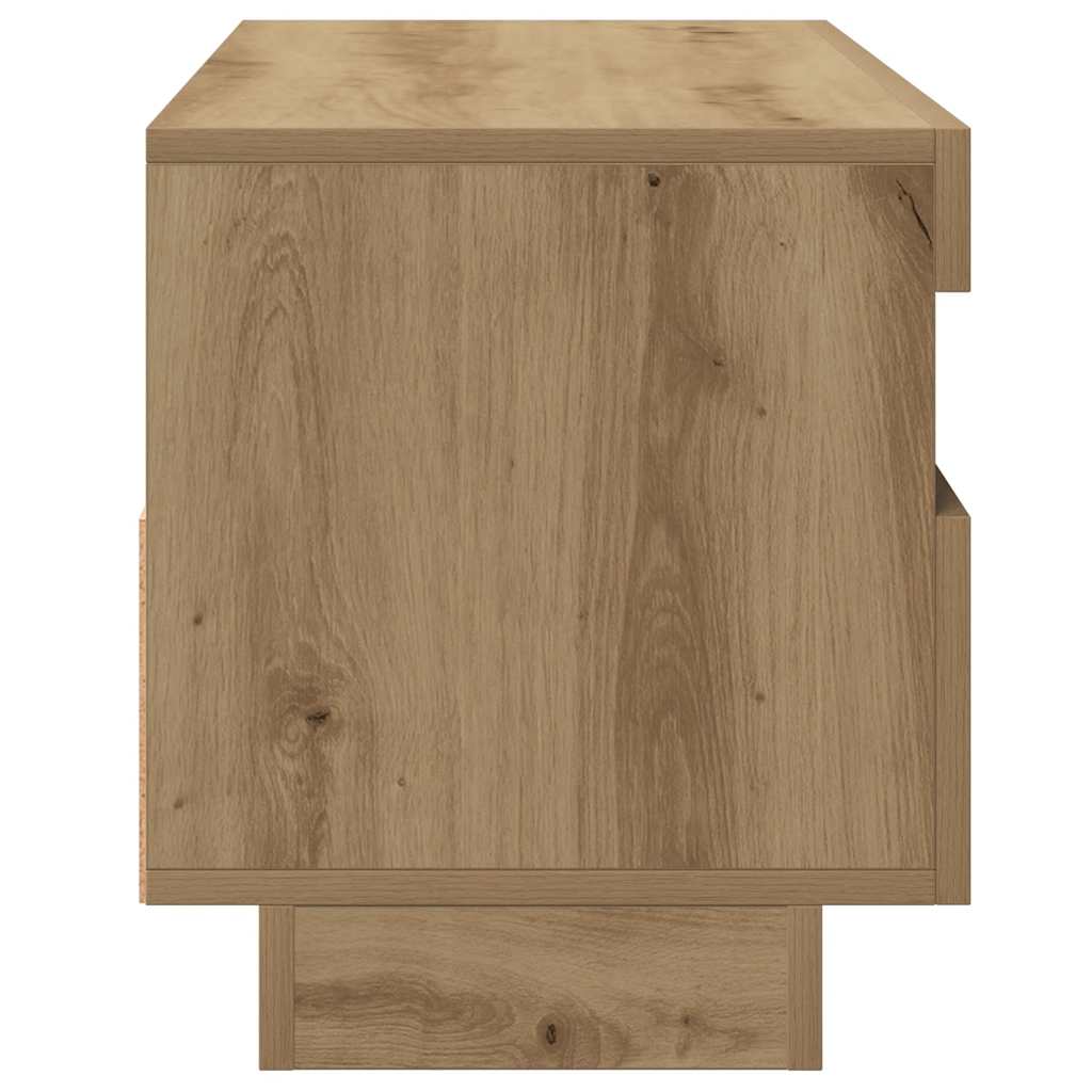 Televizoriaus spintelė su LED, artisano, 100x35x40cm, mediena