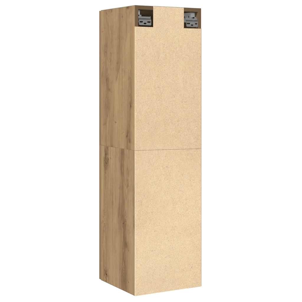 TV stand, artisan, 30.5x30x110cm, wood