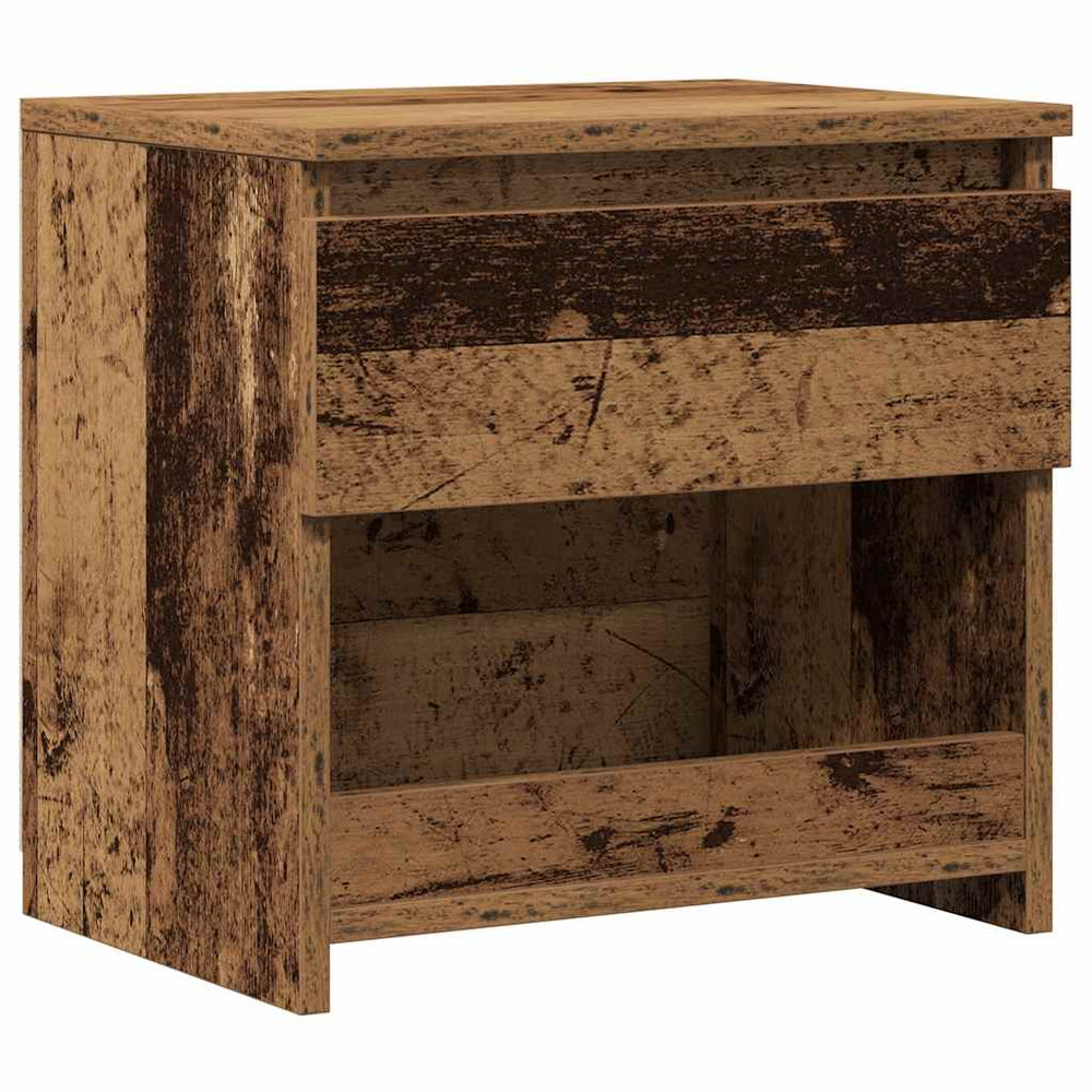 Spintelė prie lovos Old Wood 40x30x39 cm Engineered Wood