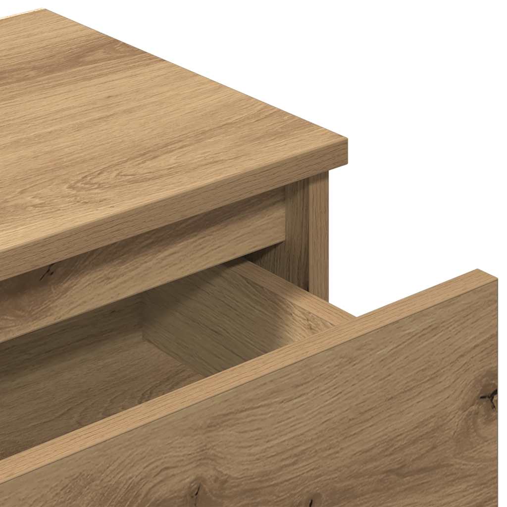 lovos spintelės 2 vnt Artisan ąžuolas inžinerinė mediena