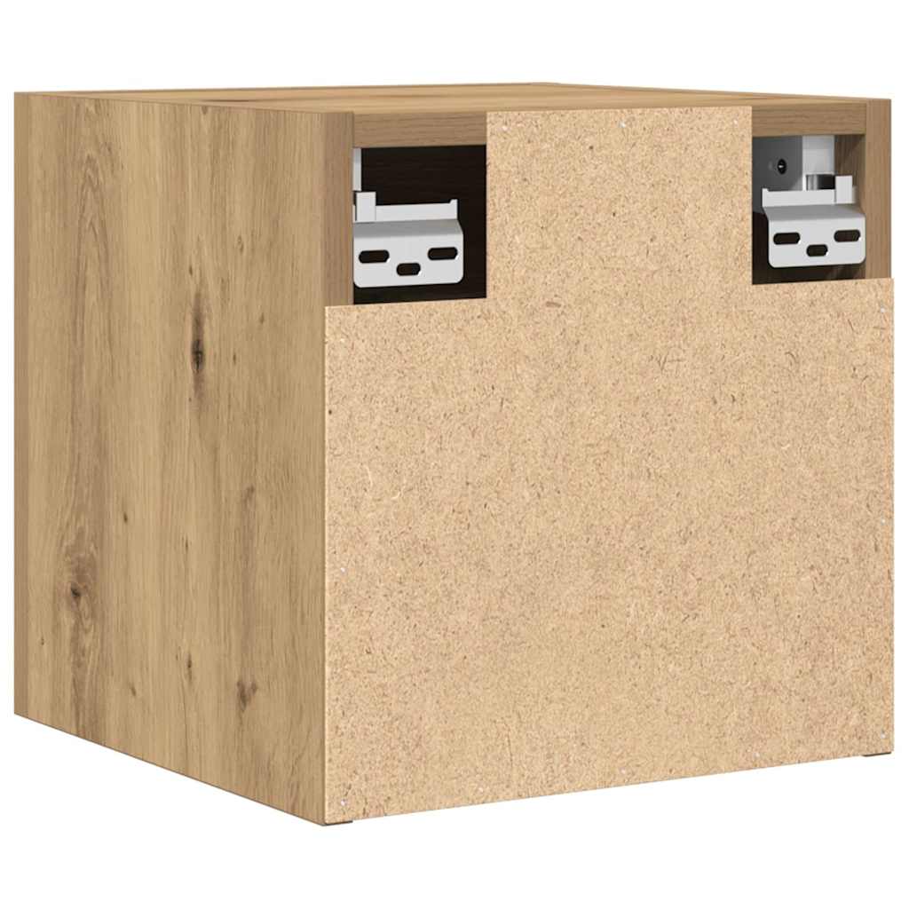 Wall-mounted TV cabinet, artisan, 30.5x30x30cm
