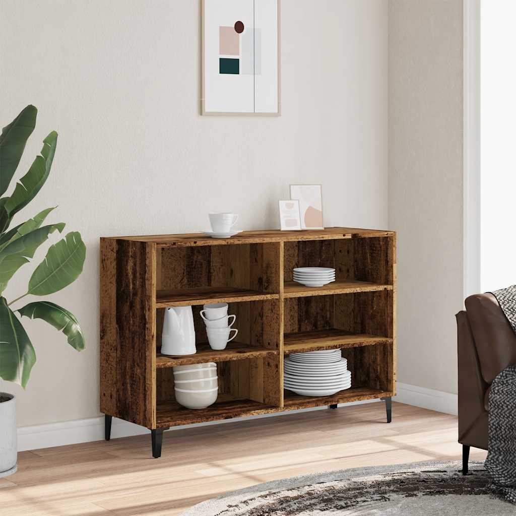Sideboard, wood, 103.5x35x70cm, treated wood