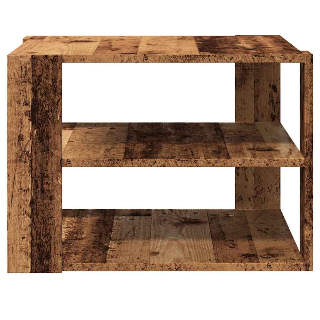 kavos staliukas Old Wood 58x58x40 cm Engineered Wood