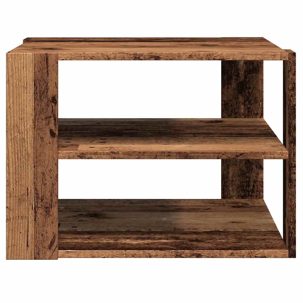 kavos staliukas Old Wood 58x58x40 cm Engineered Wood
