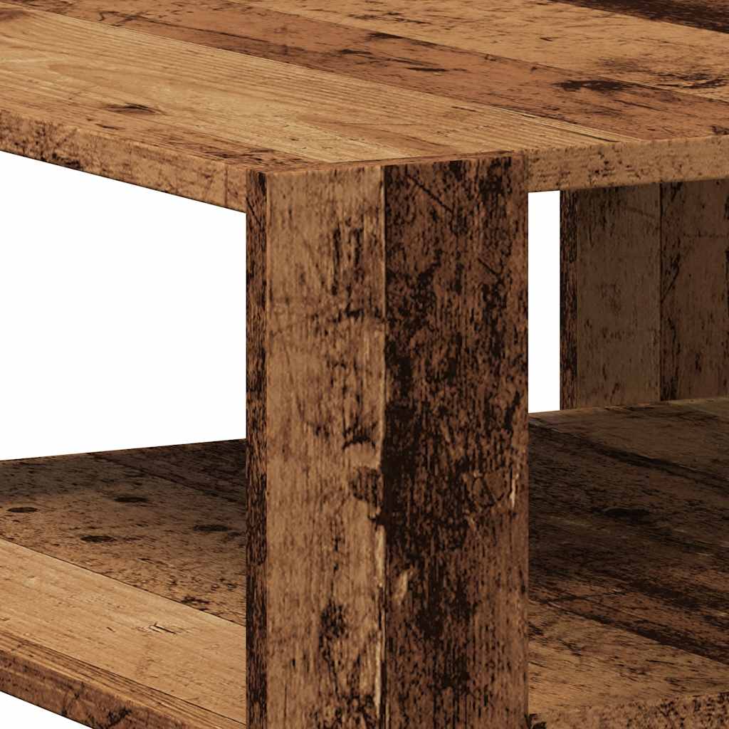 kavos staliukas Old Wood 58x58x40 cm Engineered Wood