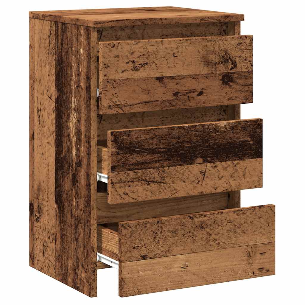 Spintelė prie lovos Old Wood 40x35x62,5 cm Engineered Wood