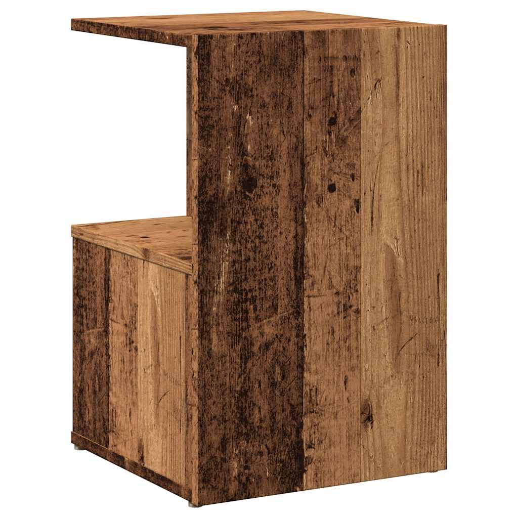 Spinta prie lovos Old Wood 35x35x55 cm Engineered Wood